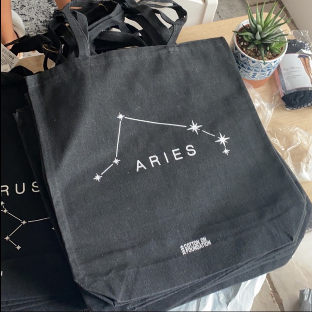 Zodiac tote bags 2 for $5